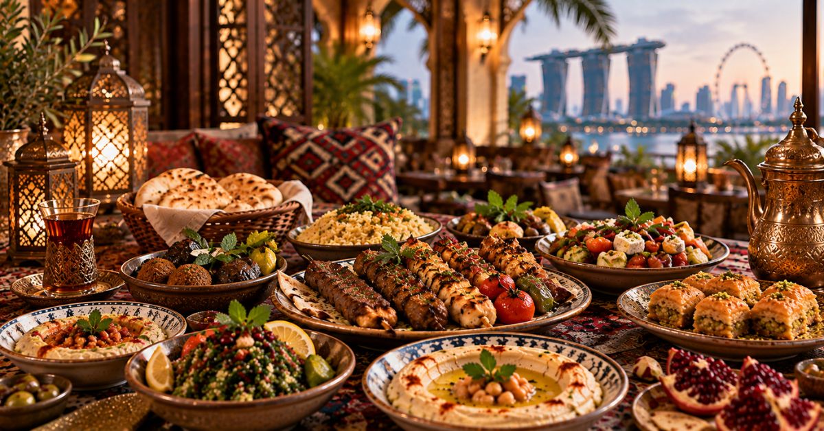 Discover Arabic Flavours at Tarboush: An Arab Restaurant in Singapore