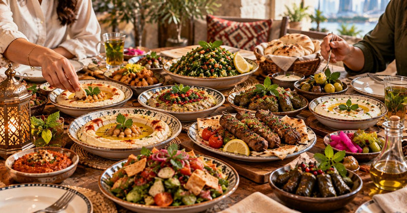 How to Build a Lebanese Food Spread for a Shared Meal