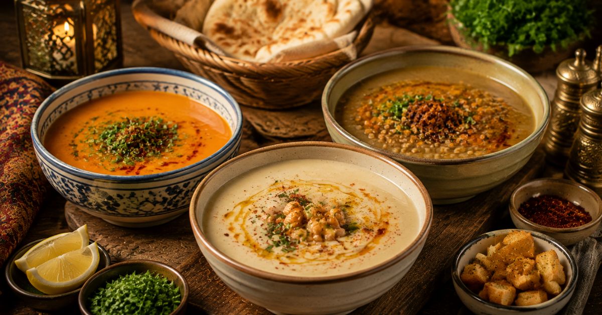 Why a Warm Bowl of Middle Eastern Soup Is the Perfect Starter